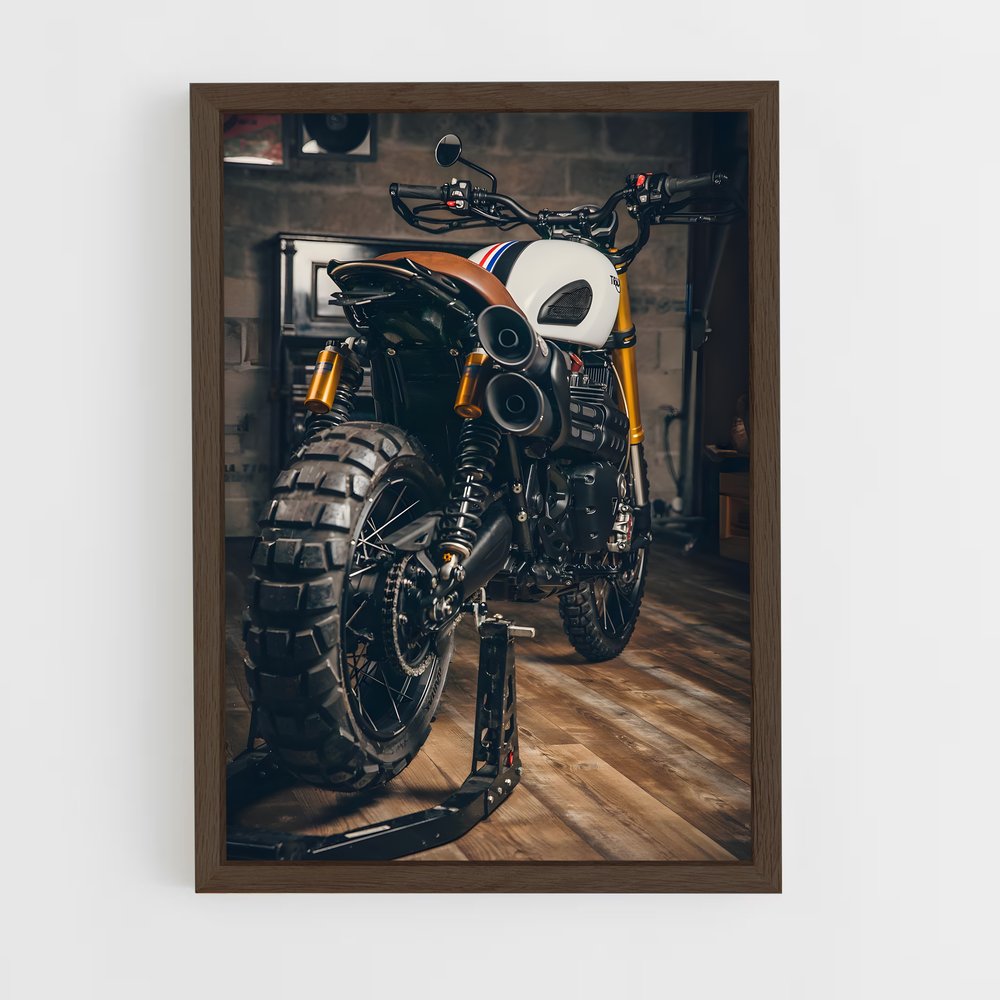 Poster Garagiste Moto – affiche Triumph (vue 5)
